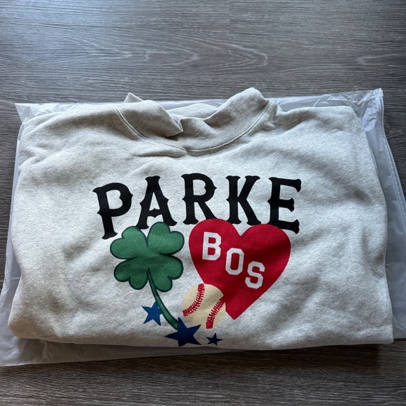 PARKE Boston Graphic Mockneck NWT - Picture 3 of 6